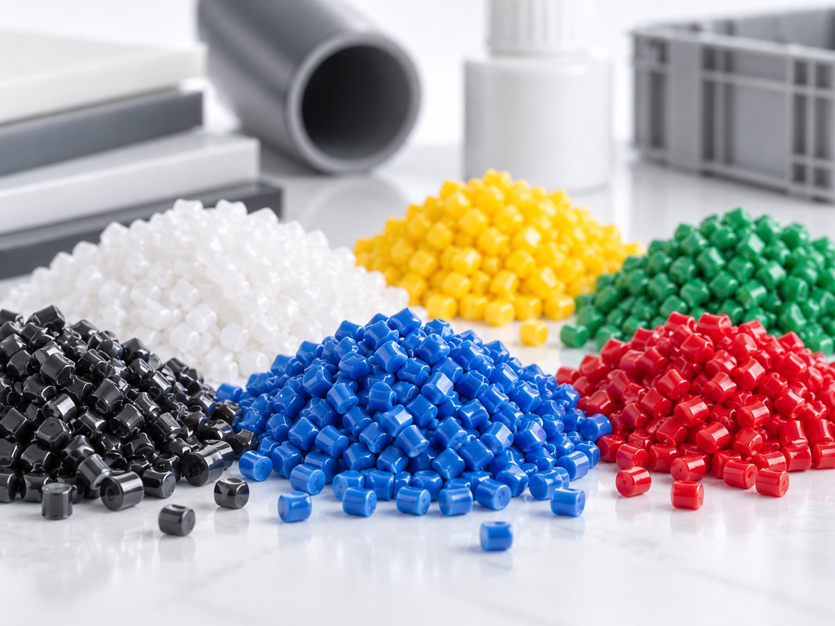 Coloured masterbatch granules