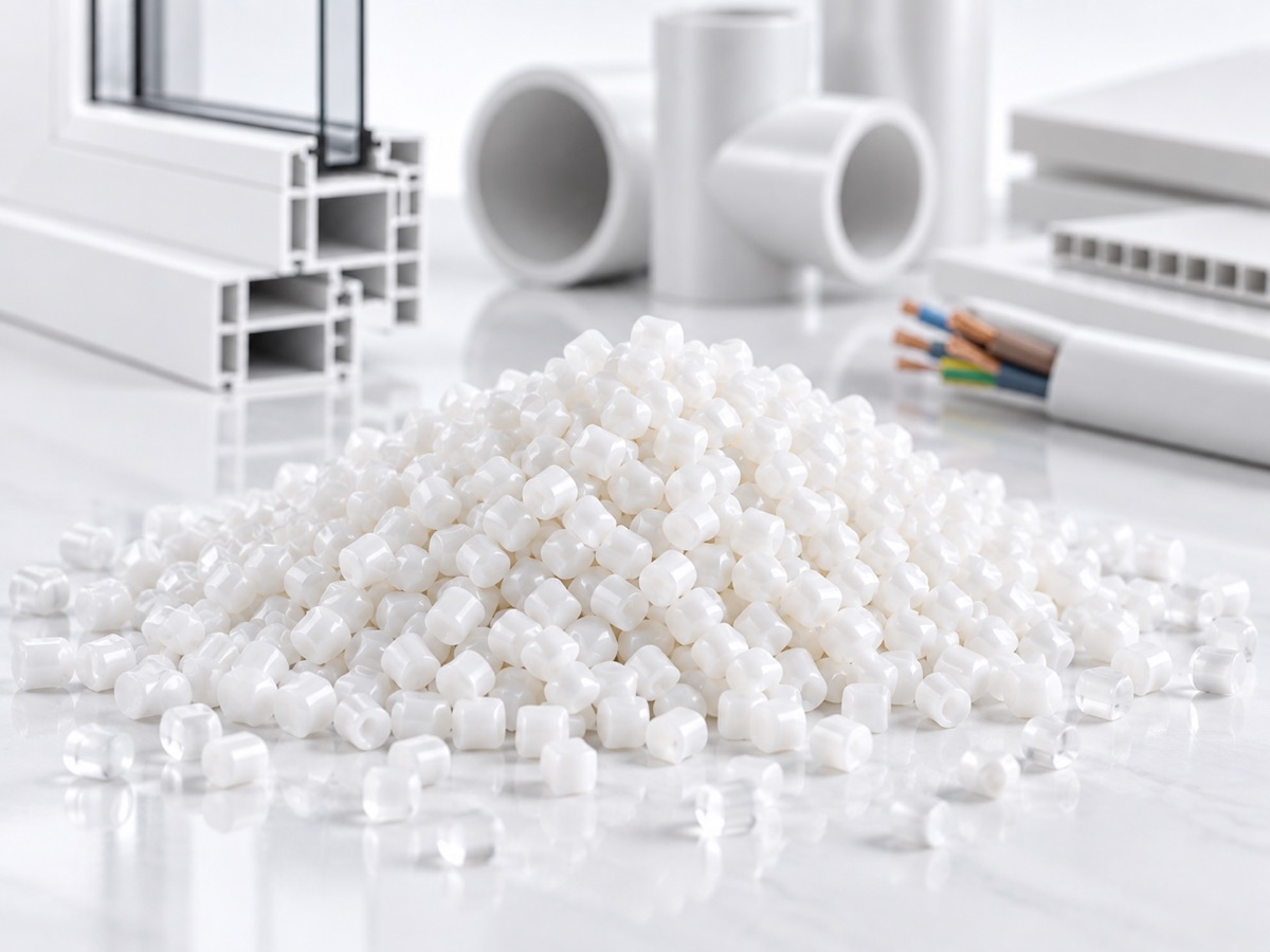 PVC granules; window profile, pipe, cable and sheet applications
